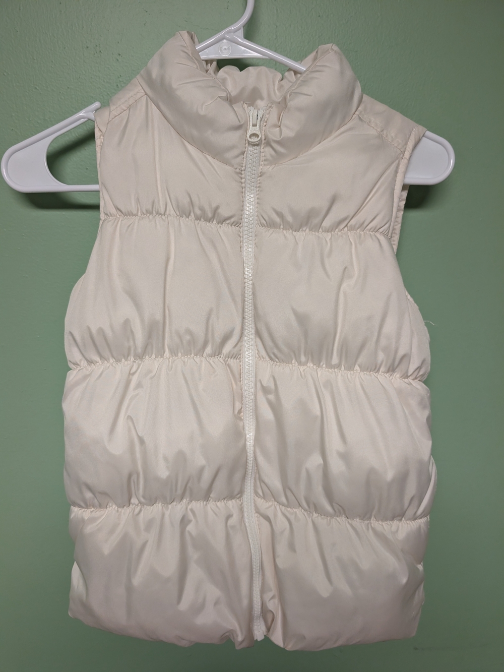 Old Navy Cream Puffer Vest for Kids